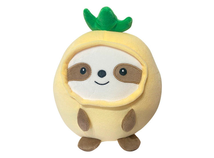 PELUCHE PEREZOSO DISFRAZADO DE PIÑA - 1