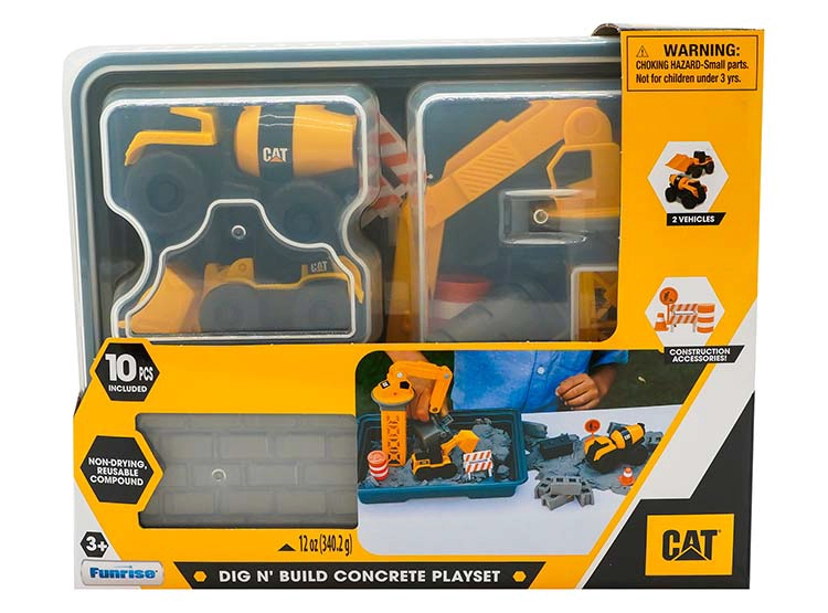  CAT PLAYSET VEHÍCULOS Y ARENA - 1