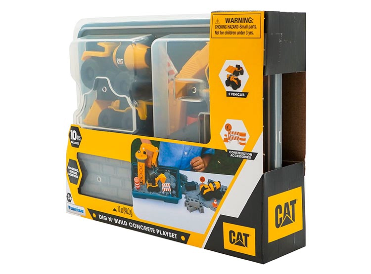  CAT PLAYSET VEHÍCULOS Y ARENA - 3