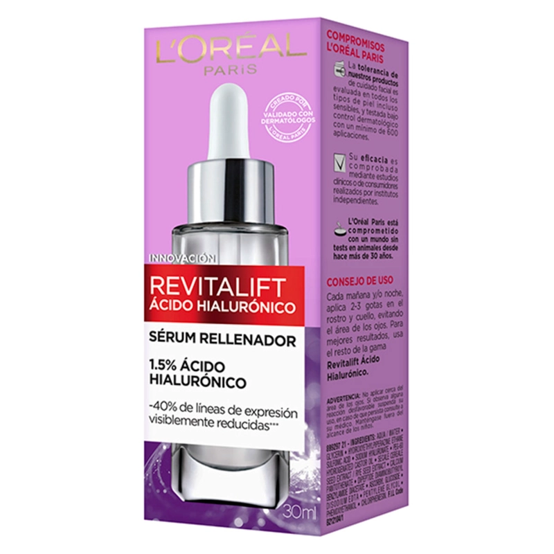 RUTINA DERMO EXPERTISE SÉRUMS ÁCIDO HIALURÓNICO: OJOS + ROSTRO - 7