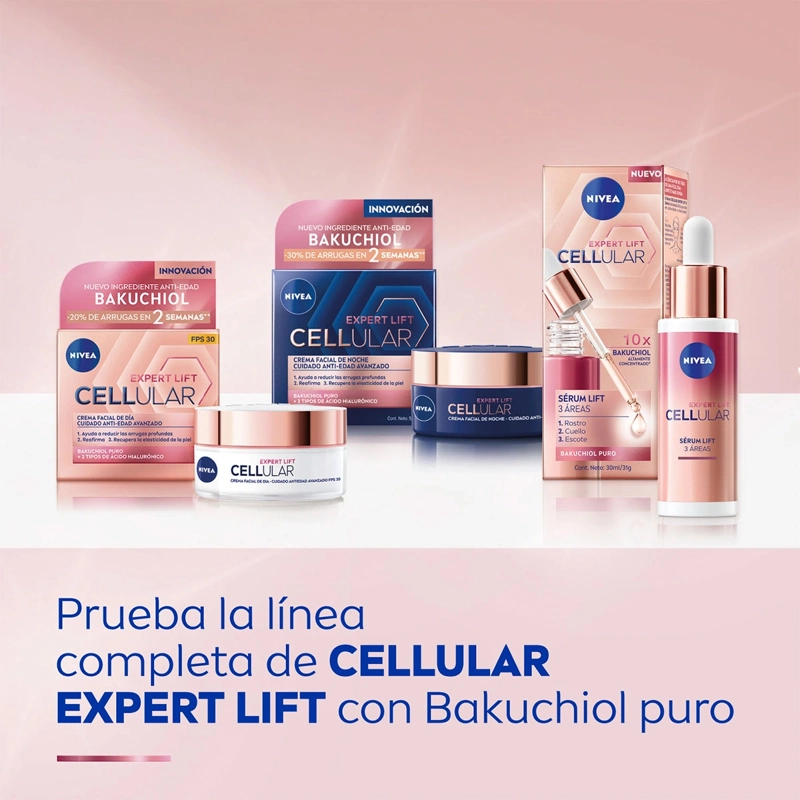SÉRUM NIVEA EXPERT LIFT BAKUCHIOL 30 ML - 8