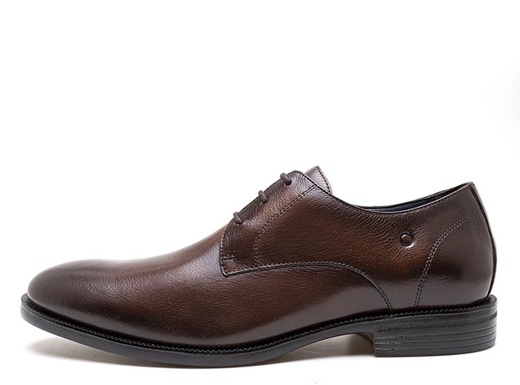 ZAPATOS CUERO HOMBRE DEMOCRATA CHOCOLATE FORMAL BLAZE ULTRA LIGHT - 1