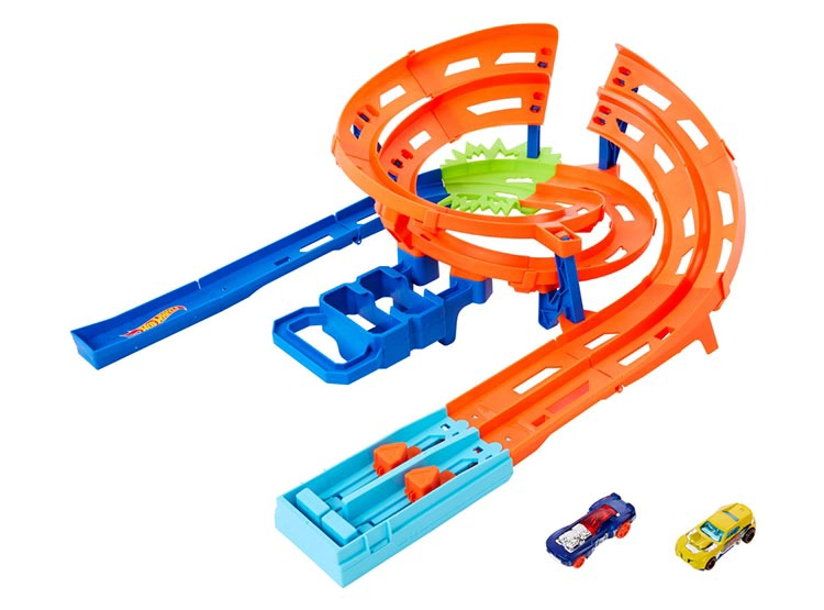 PISTA DE JUGUETE HOT WHEELS CIRCUITO GIRO VELOZ - 3