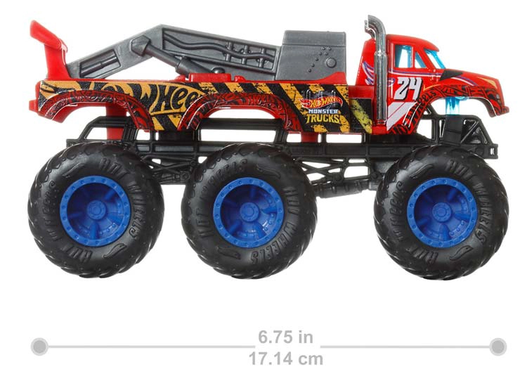 VEHICULO HOT WHEELS MONSTER TRUCKS BIG RIG / MODELO ALEATORIO - 6