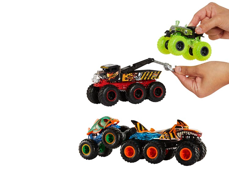 VEHICULO HOT WHEELS MONSTER TRUCKS BIG RIG / MODELO ALEATORIO - 9