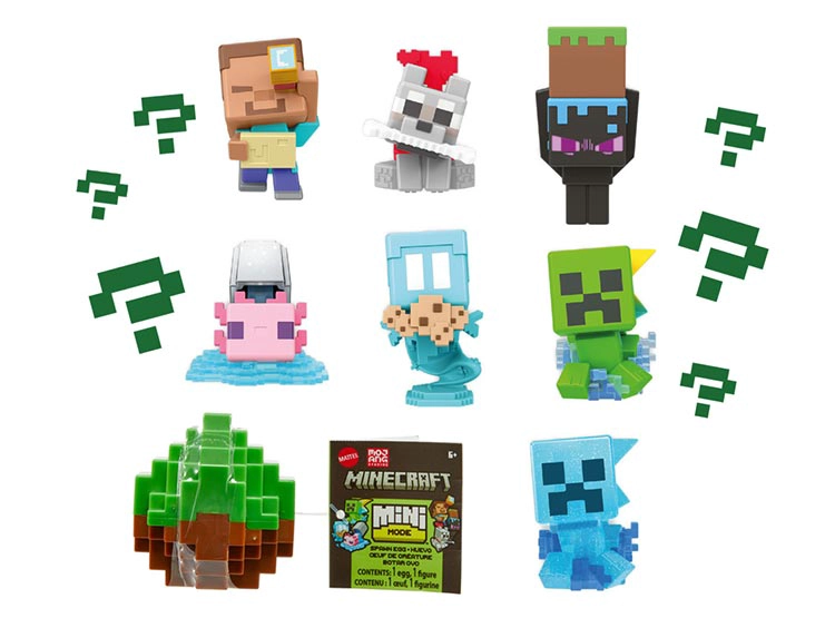 MINI HUEVO MINECRAFT - MODELO ALEATORIO - 1