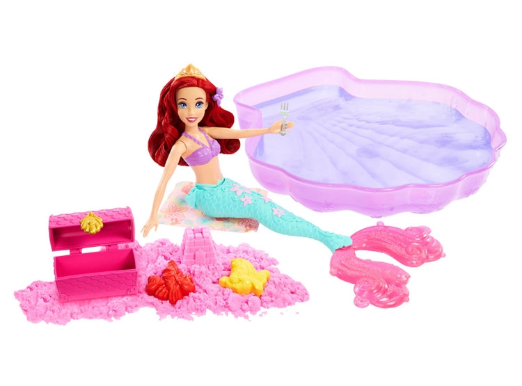 MUÑECA DISNEY PRINCESAS ARIEL AVENTURAS EN LA ALBERCA - 2