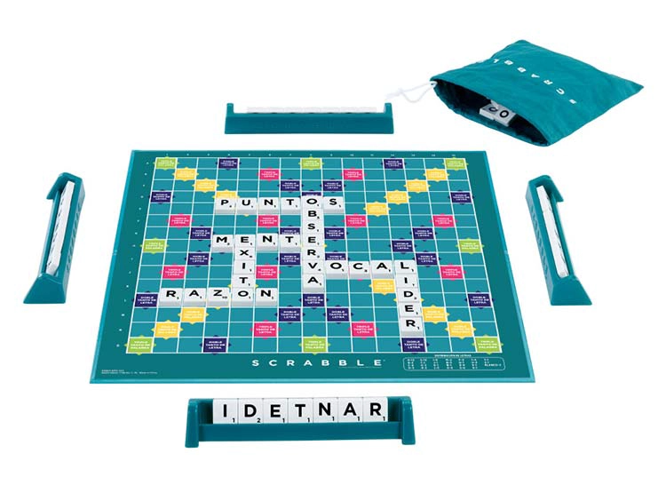 JUEGO DE MESA SCRABBLE 2 EN 1  - 4