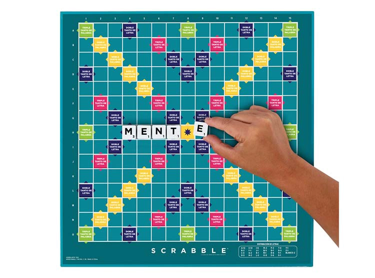 JUEGO DE MESA SCRABBLE 2 EN 1  - 5