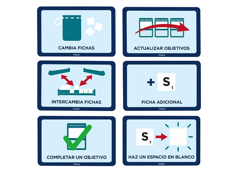 JUEGO DE MESA SCRABBLE 2 EN 1  - 6