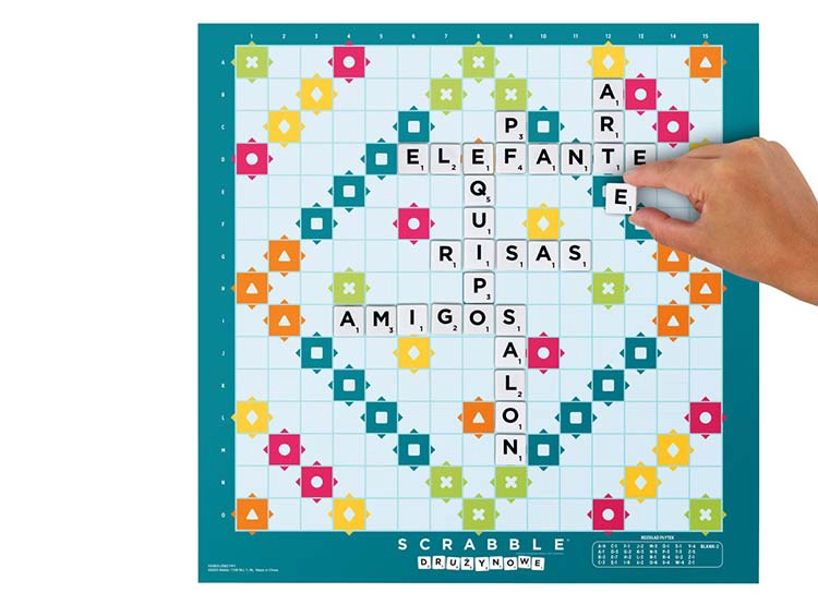 JUEGO DE MESA SCRABBLE 2 EN 1  - 7
