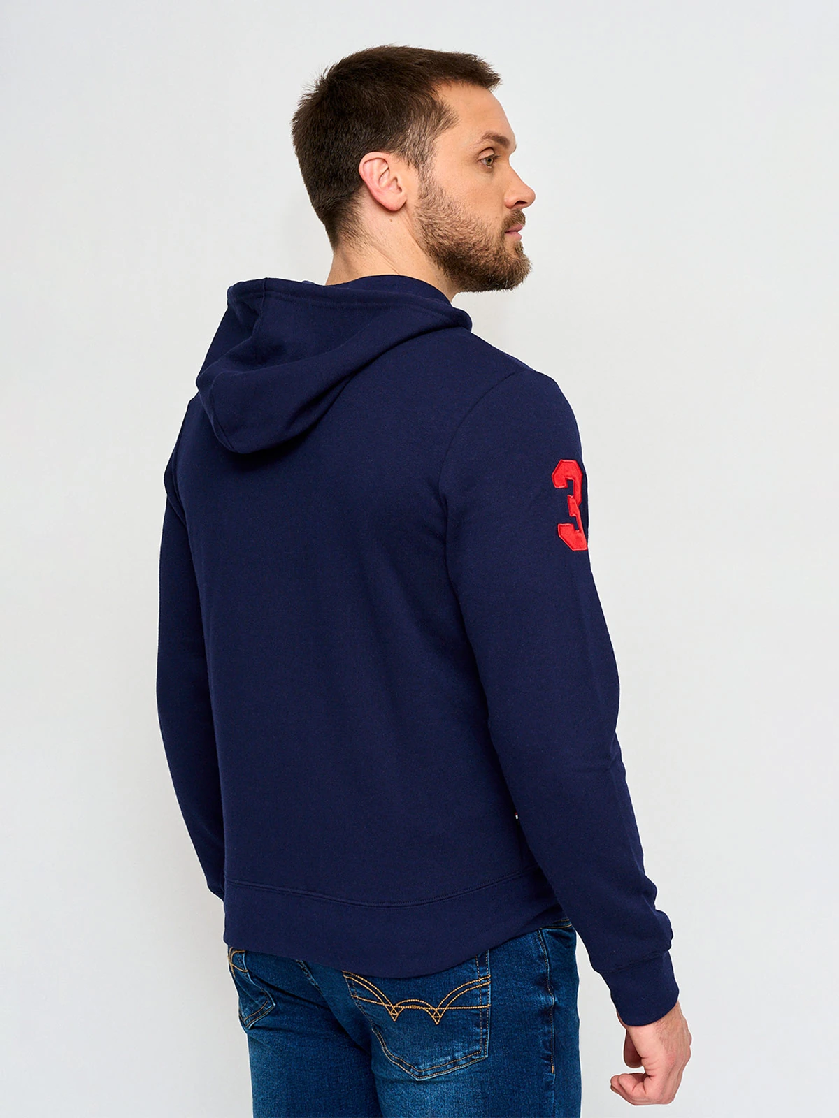 POLERÓN HOMBRE US POLO ASSN FULL ZIPPER - 2