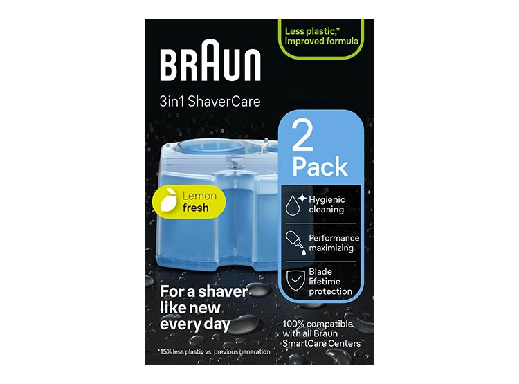REPUESTO BRAUN LEAN & RENEW CCR2 CARTUCHOS DE LIMPIEZA - 1