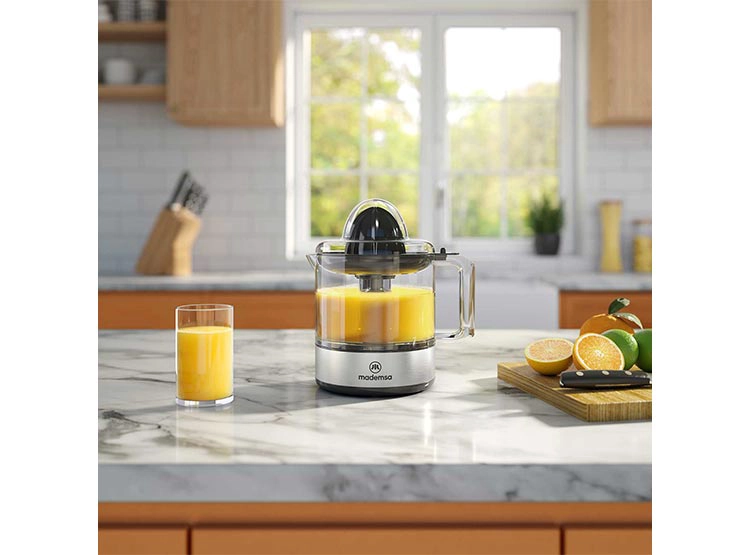 EXTRACTOR DE JUGO MADEMSA MJP10 40 W EXPRIMIDOR CÍTRICOS 0.8 L - 6