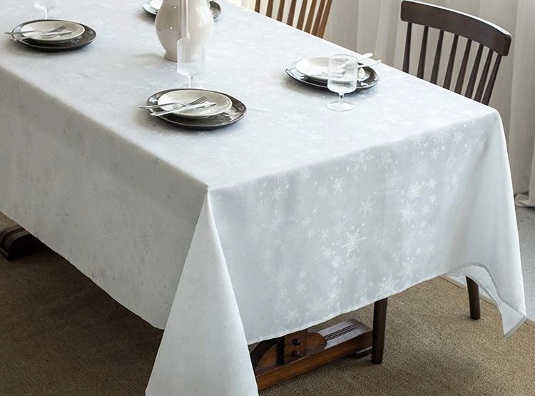 MANTEL RIPLEY HOME NAVIDAD COPOS 180X240 CM - 4