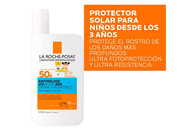 PROTECTOR SOLAR CORPORAL LA ROCHE-POSAY UVMUNE DERMO-PEDIATRICS SPF 50+ 50 ML - 4
