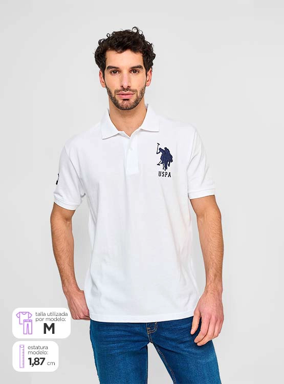 POLERA HOMBRE US POLO ASSN MANGA CORTA - 1