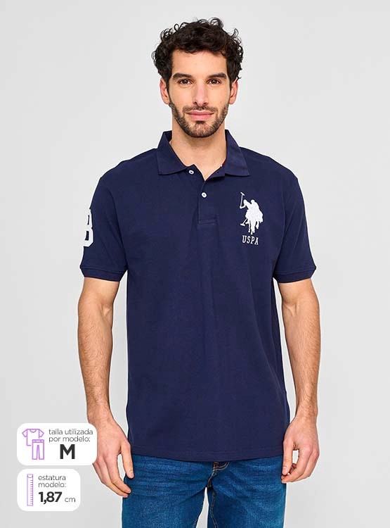 POLERA HOMBRE US POLO ASSN MANGA CORTA - 1