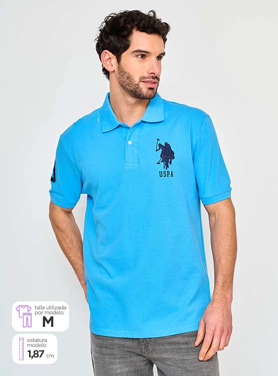 POLERA HOMBRE US POLO ASSN MANGA CORTA - 1