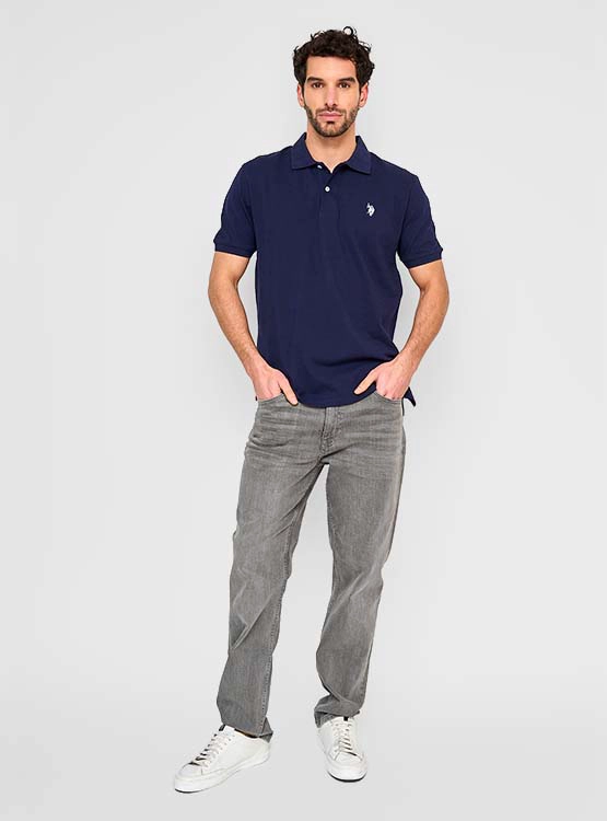 POLERA HOMBRE US POLO ASSN MANGA CORTA PIQUÉ - 4