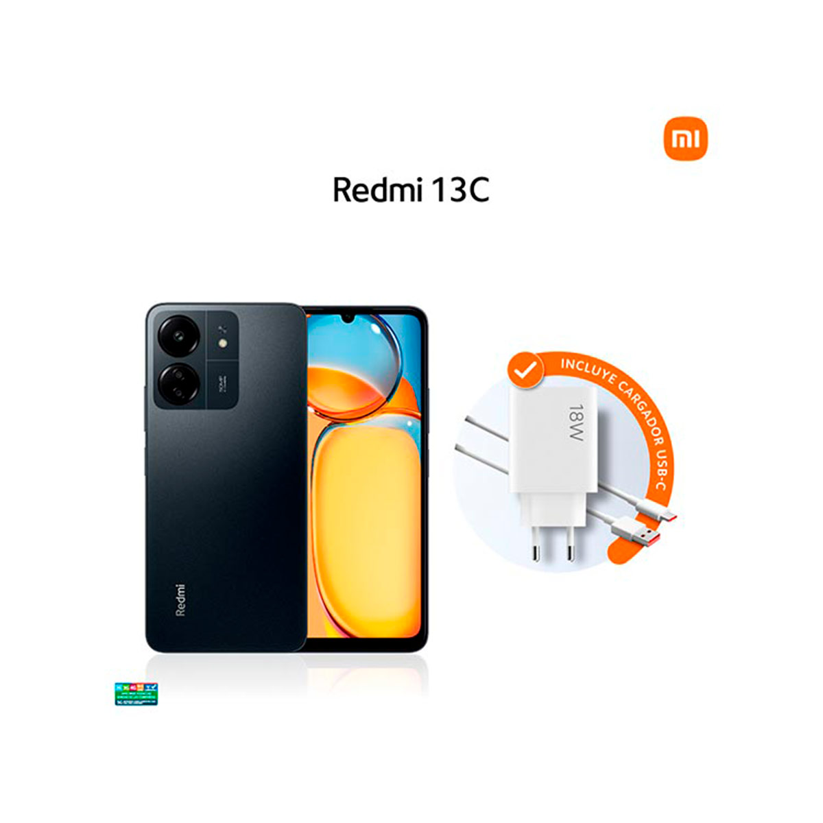 CELULAR XIAOMI REDMI 13C 128 GB 4 GB RAM 8MP 6.7