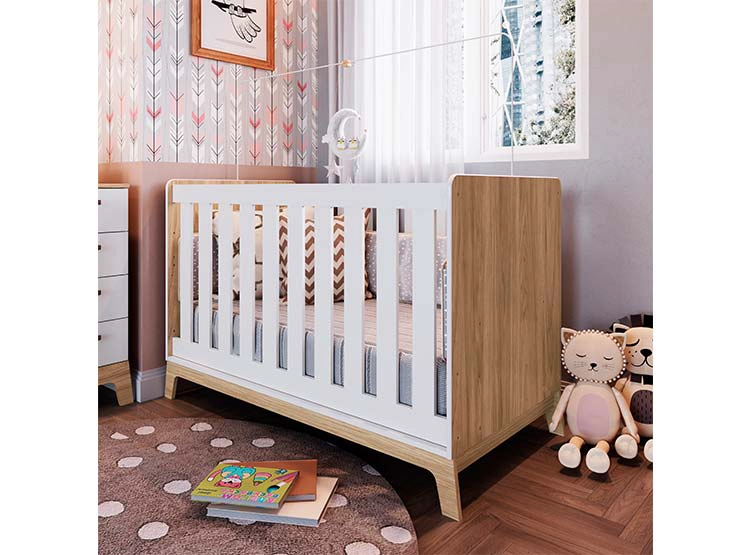 CUNA KIDSCOOL 3 FUNCIONES HONEY FM001BCBC BLANCO - 10