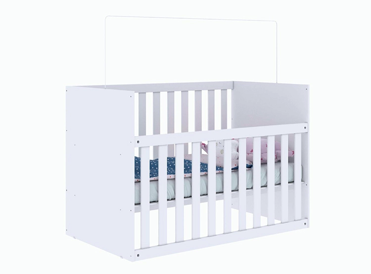 CUNA BLANCA GABI BARANDA AJUSTABLE - 1