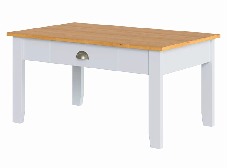 MESA DE CENTRO BE DESIGN LUDLOW BLANCO 90 X 55 CM - 2