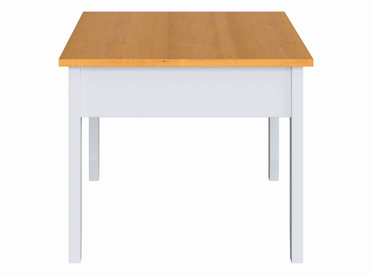 MESA DE CENTRO BE DESIGN LUDLOW BLANCO 90 X 55 CM - 3