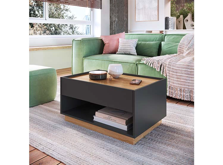 MESA DE CENTRO BE DESIGN BARI 80 X 54 CM - 5
