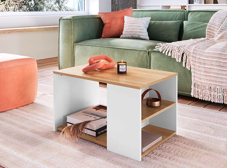 MESA DE CENTRO BE DESIGN FOGGIA 68 X 45 CM - 4