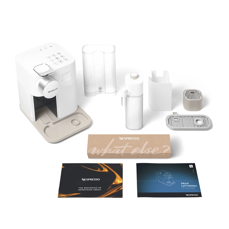 CAFETERA NESPRESSO CÁPSULA GRAN LATTISSIMA BLANCA - 11