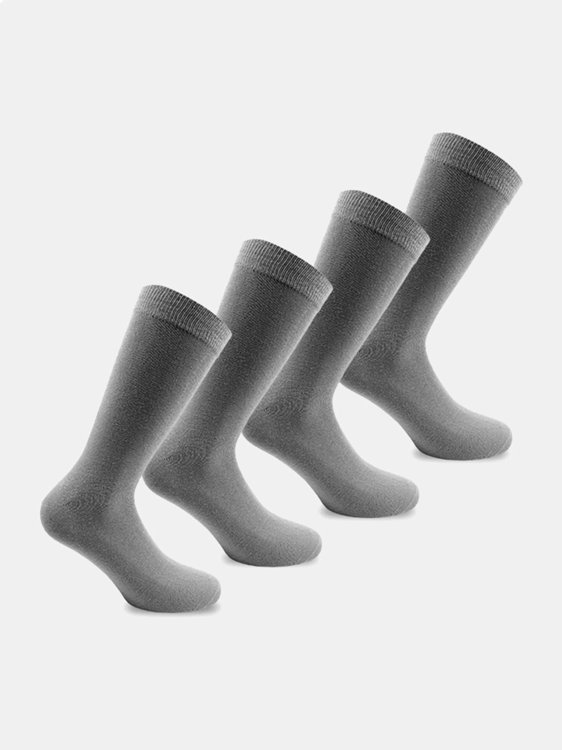 PACK X4 CALCETINES HOMBRE MONARCH ALGODÓN VESTIR - 1