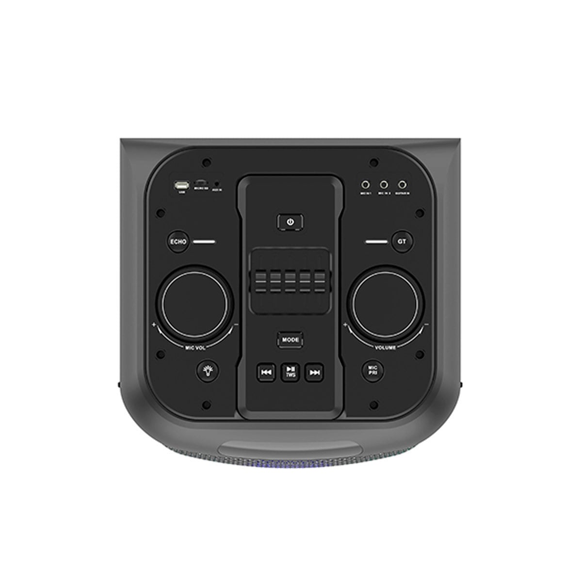 PARLANTE BLUETOOTH KARAOKE CON MICRÓFONO BLIK LIGHTUP700 - 3