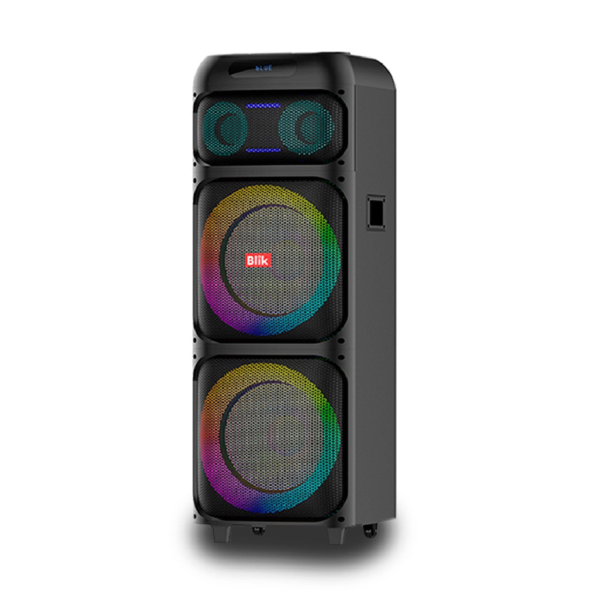 PARLANTE KARAOKE BLUETOOTH BLIK LIGHTUP900 CON MICRÓFONO Y 40.000W PMPO - 2