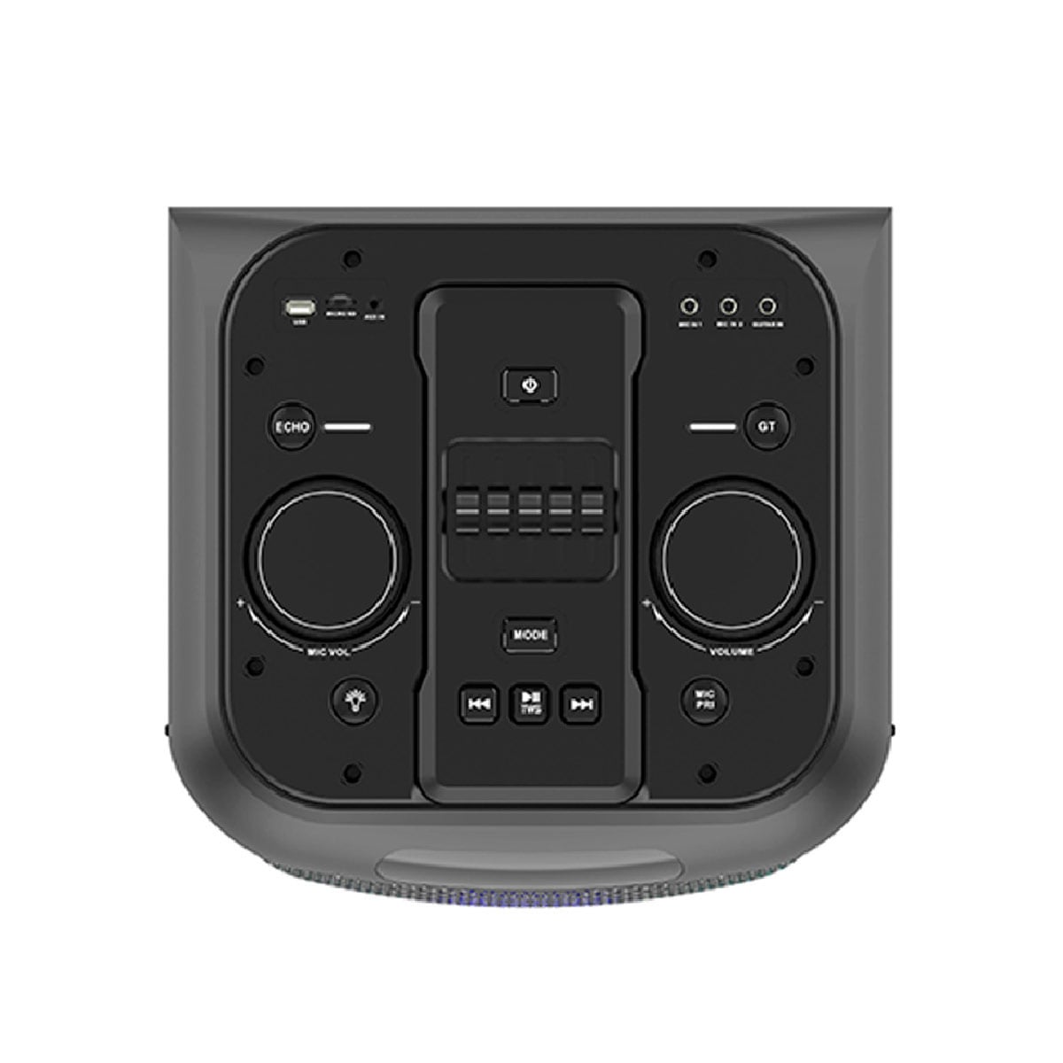PARLANTE KARAOKE BLUETOOTH BLIK LIGHTUP900 CON MICRÓFONO Y 40.000W PMPO - 3