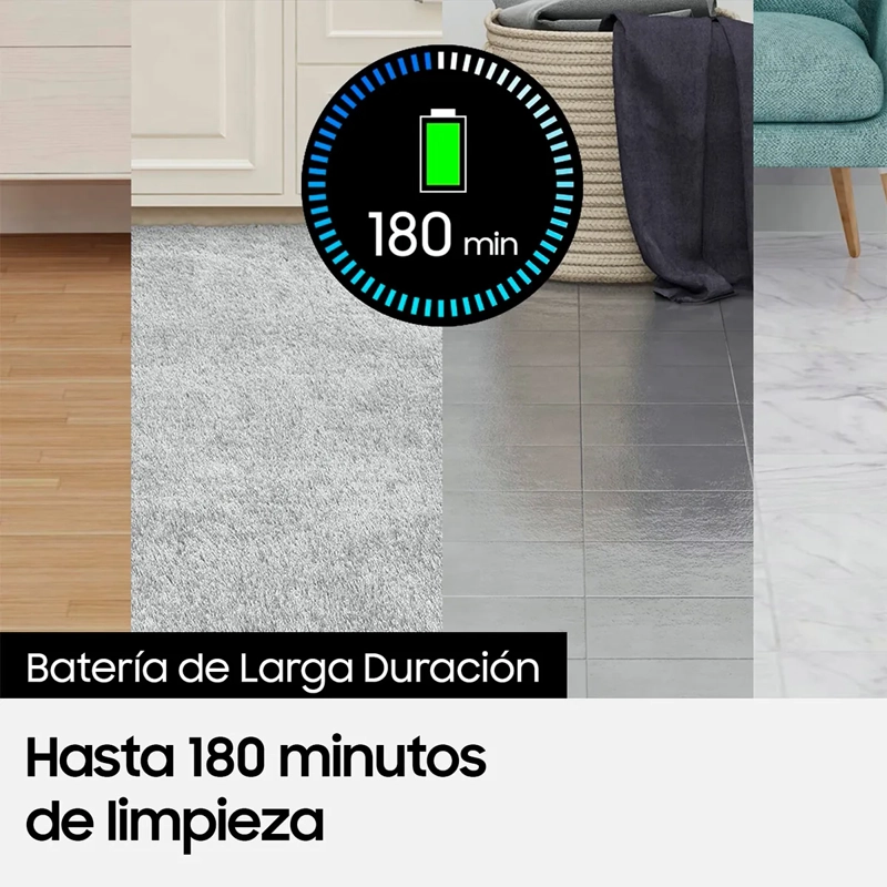 ROBOT ASPIRADORA SAMSUNG INALÁMBRICA POWERBOT-S SENSOR LIDAR - 8