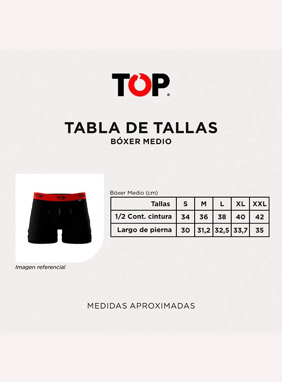 PACK X4 BÓXER TOP - 6