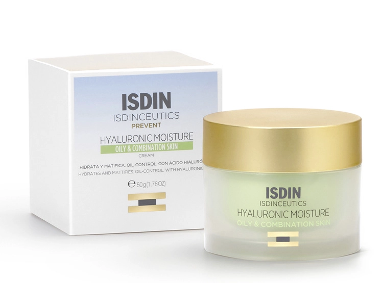 SERUM FACIAL ISDIN CREMA GEL  CEUTICS HYALURONIC MOISTURE OILY & COMBINATION SKIN 50 GR - 1