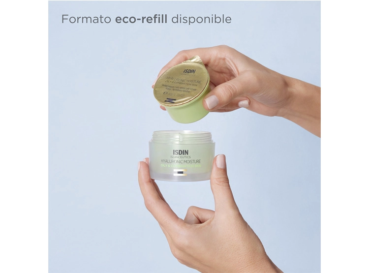 SERUM FACIAL ISDIN CREMA GEL  CEUTICS HYALURONIC MOISTURE OILY & COMBINATION SKIN 50 GR - 6