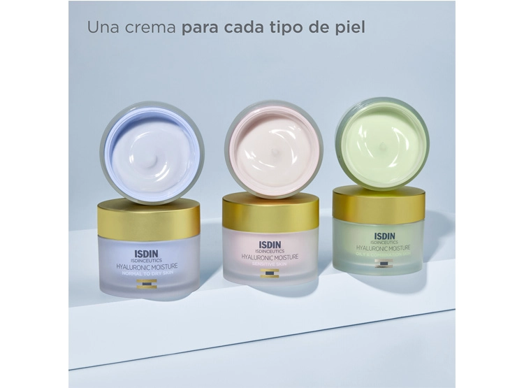 SERUM FACIAL ISDIN CREMA GEL  CEUTICS HYALURONIC MOISTURE OILY & COMBINATION SKIN 50 GR - 9