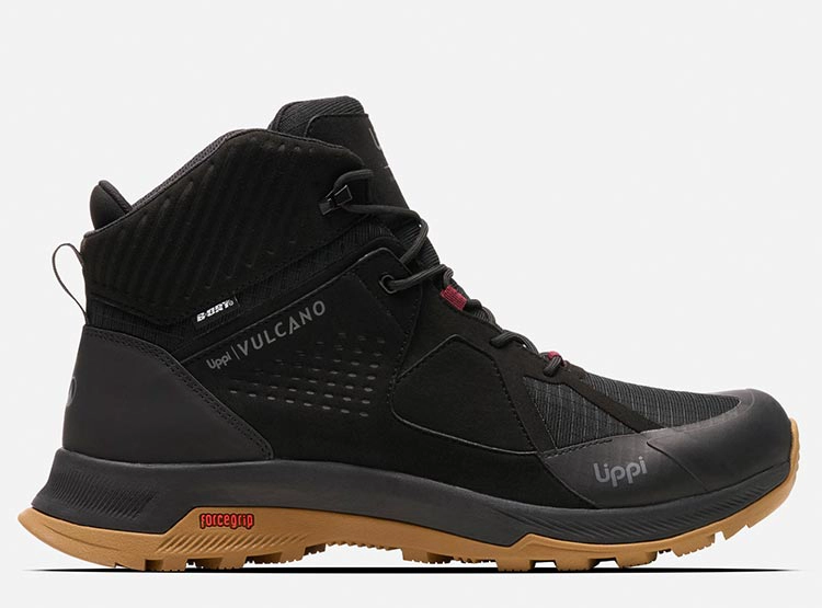 ZAPATILLAS HOMBRE LIPPI TREKKING Y MONTAÑISMO NEGRO HIKING VULCANO ONYX MID B-DRY - 1