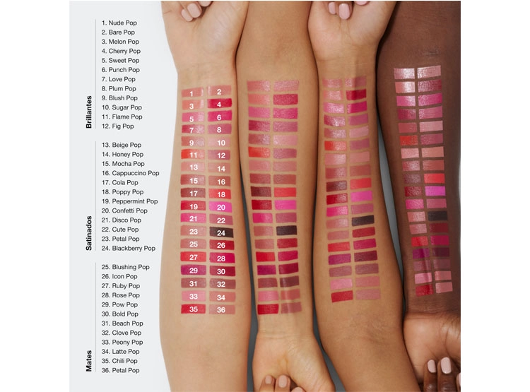 LABIAL CLINIQUE POP™ LONGWEAR SATTIN 3.9 GR - 7