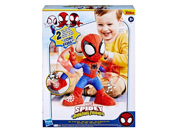 PELUCHE SPIDEY & HIS AMAZING FRIENDS SIPEDY BAILA Y GATEA - 14