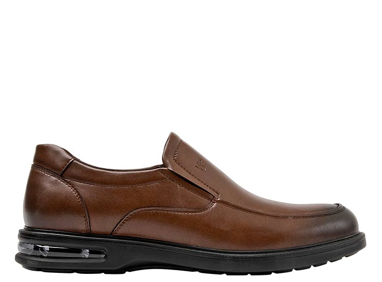 ZAPATOS CUERO HOMBRE 16 HRS CAFE A305 - 1