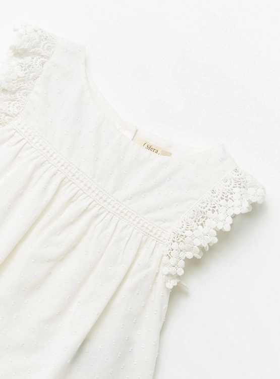 BLUSA ALGODÓN NIÑA SFERA - 5