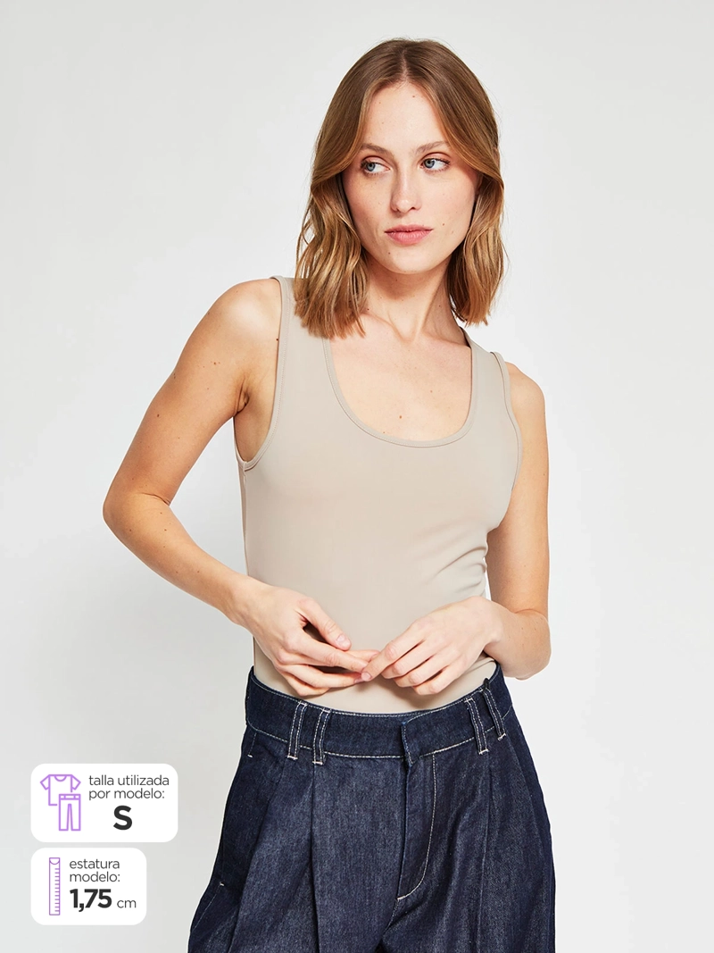 POLERA MUJER MARQUIS SIN MANGAS - 1