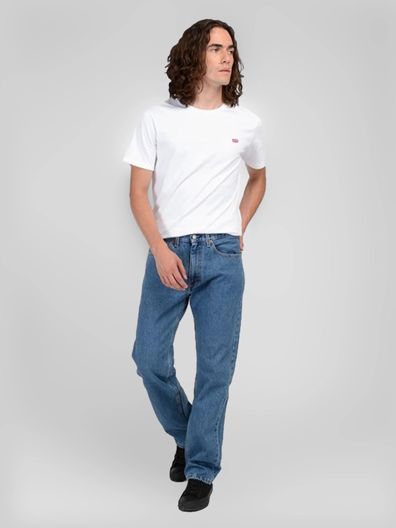 JEANS HOMBRE LEVI'S ALGODÓN 505 REGULAR FIT - 1