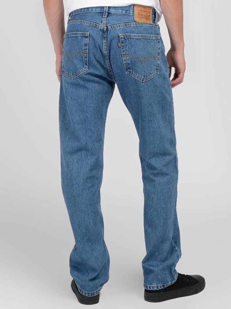 JEANS HOMBRE LEVI'S ALGODÓN 505 REGULAR FIT - 4