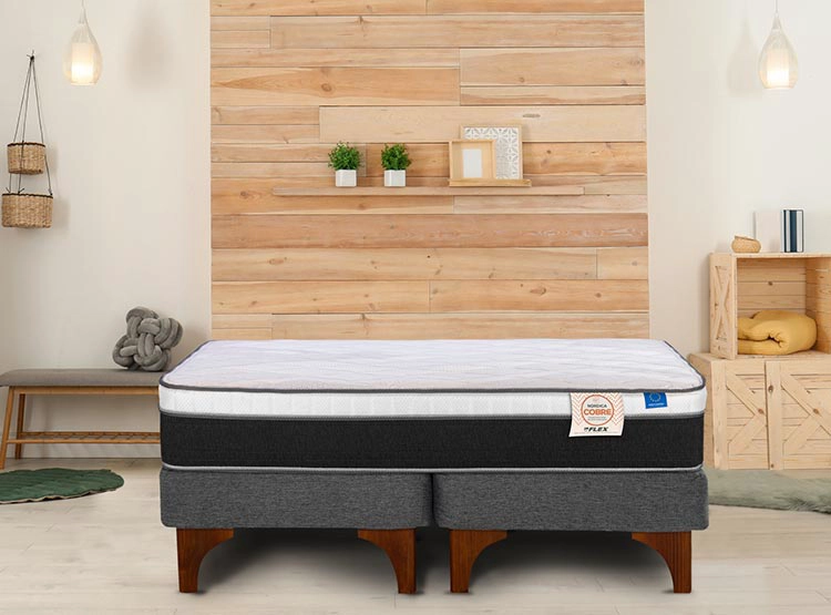 COLCHÓN FLEX NÓRDICA COBRE BOX 1.5 PLAZAS - 5